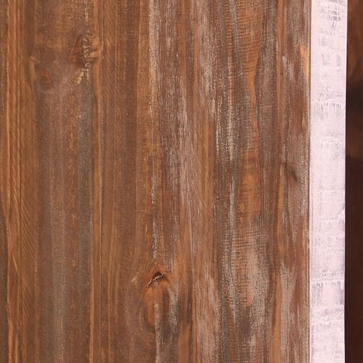 International Furniture Direct 900 Antique 1328728 Armoire Brown